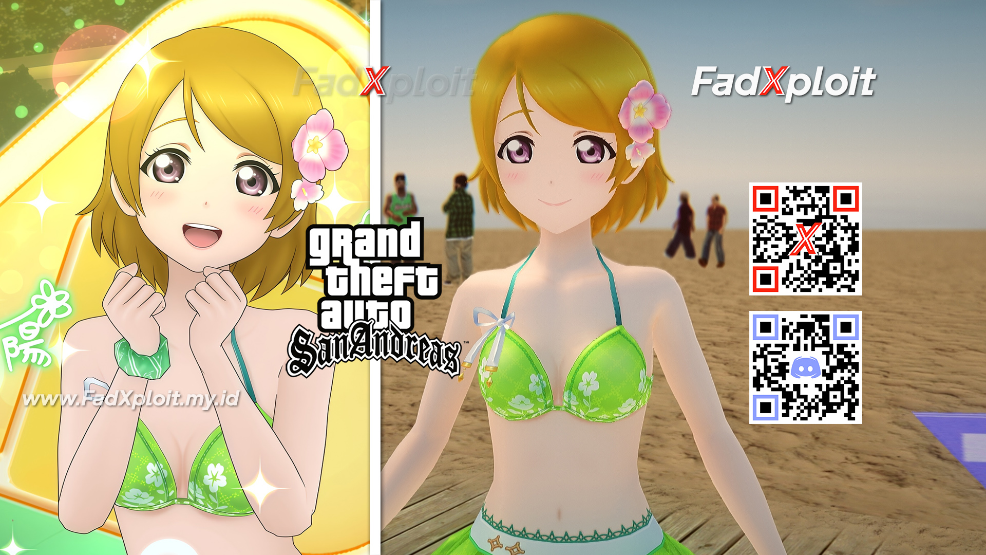FadXploit - Hanayo Koizumi - Summer Splash