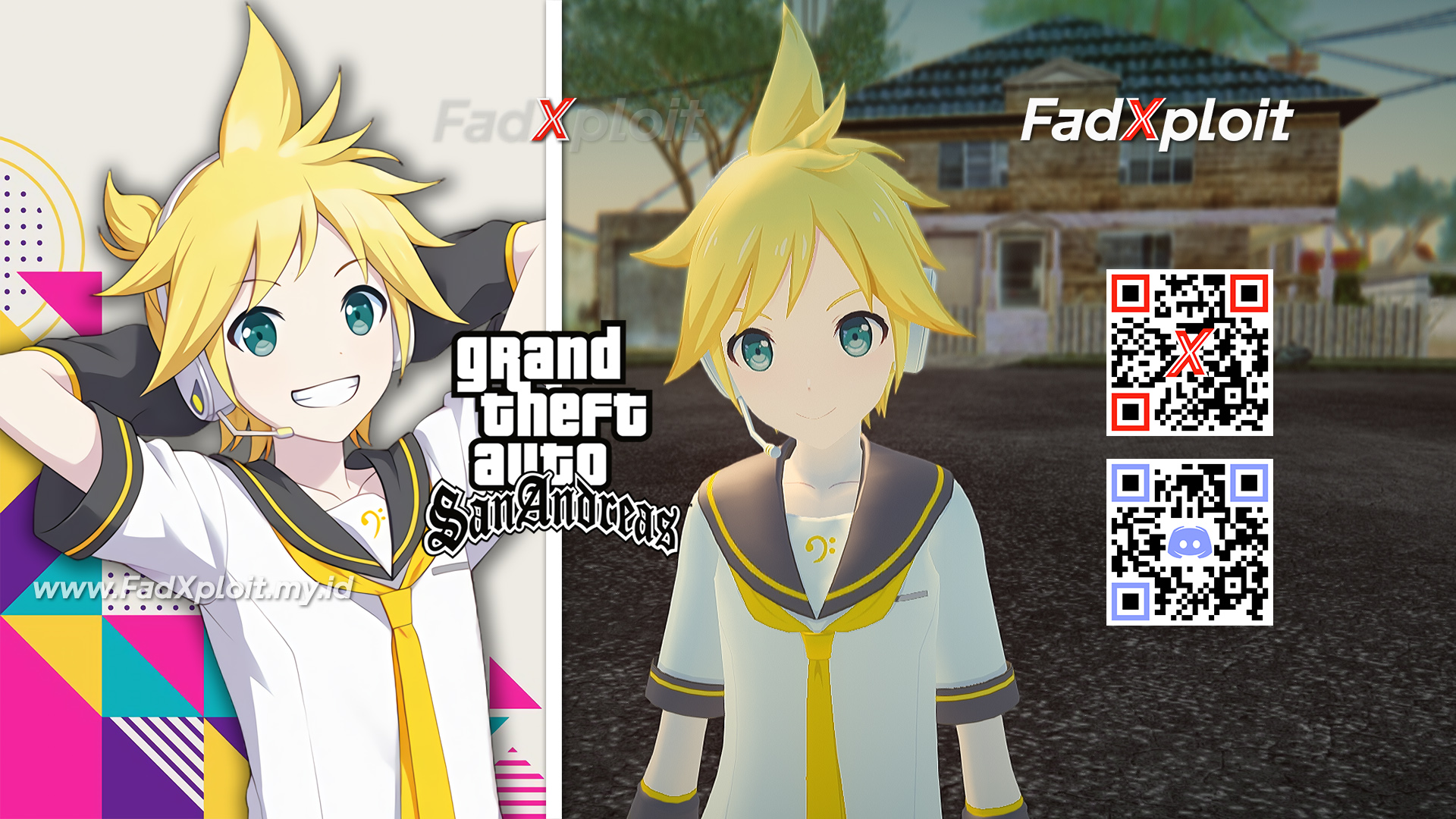 FadXploit - Kagamine Len VIRTUAL SINGER