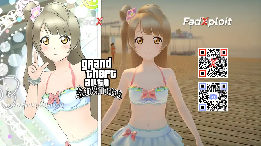 Kotori Minami - Summer Splash Mods by FadXploit - Love Live! School Idol Festival ALL STARS