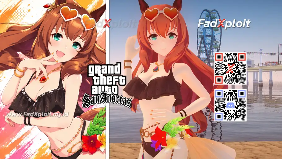 Maruzensky - Hot☆Summer Night Mods by FadXploit - Umamusume: Pretty Derby