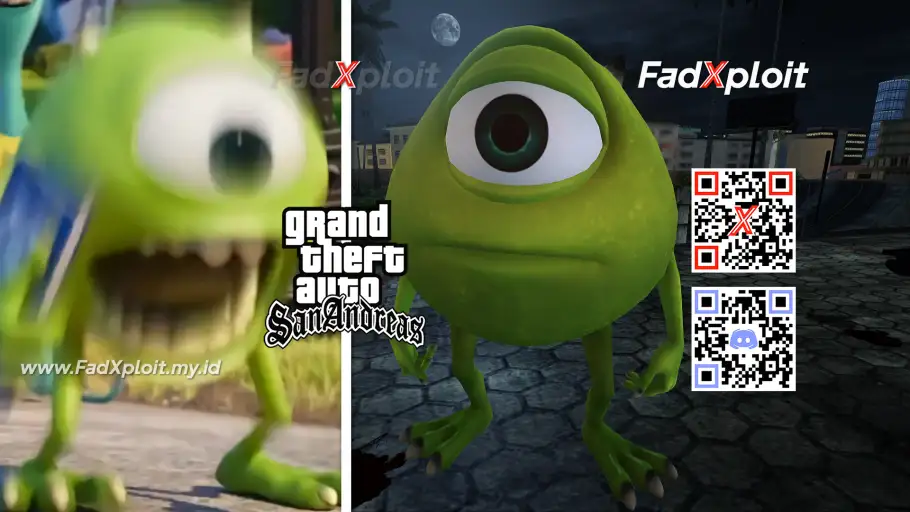 Mike Wazowski Mods by FadXploit - Monsters Inc
