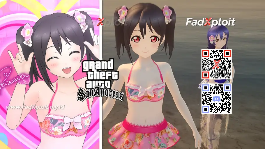 Nico Yazawa - Summer Splash Mods by FadXploit - Love Live! School Idol Festival ALL STARS