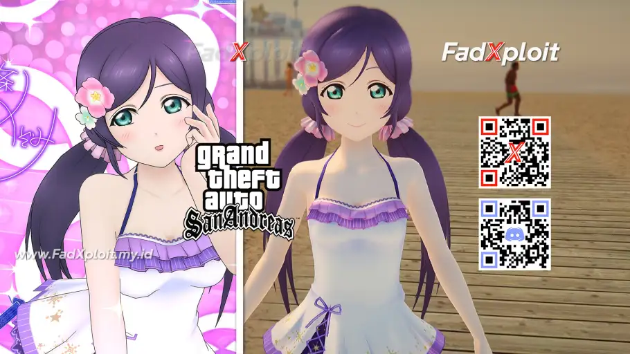 Nozomi Tojo - Summer Splash Mods by FadXploit - Love Live! School Idol Festival ALL STARS